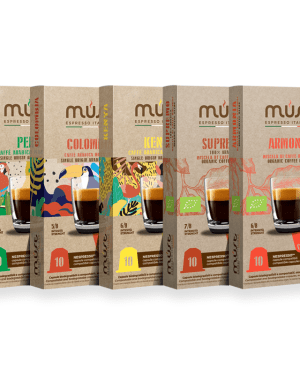 100% BIODEGRADABLE INTRODUCTORY SELECTION – 50 Nespresso Compatible CAPSULES